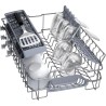 Bosch SPI2HKS42E, Série 2, Lave-vaisselle encastrable, 45 cm, 10 couverts, Home Connect, Bandeau metallic