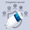 25W Chargeur USB C Secteur Charge Rapide pour Samsung Galaxy S25/S24/S23/S22/S21 Ultra/S20/S20+/Note 20/10/9/8/A73/A53/A52/S10/S