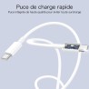 25W Chargeur USB C Secteur Charge Rapide pour Samsung Galaxy S25/S24/S23/S22/S21 Ultra/S20/S20+/Note 20/10/9/8/A73/A53/A52/S10/S