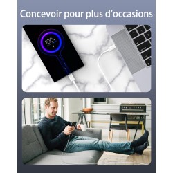 25W Chargeur USB C Secteur Charge Rapide pour Samsung Galaxy S25/S24/S23/S22/S21 Ultra/S20/S20+/Note 20/10/9/8/A73/A53/A52/S10/S