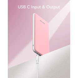 Batterie Externe 26800mAh Power Bank Chargeur Portable Li-Polymère Autorisé en Avion avec 4 Sorties et 3 Entrées Compatible avec