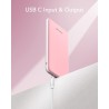 Batterie Externe 26800mAh Power Bank Chargeur Portable Li-Polymère Autorisé en Avion avec 4 Sorties et 3 Entrées Compatible avec