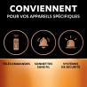 DURACELL MN21 Piles alcalines spéciales 12V (A23/ 23A/ V23GA/ LRV08 / 8LR932) (Lot de 2) – Longue durée – Pour télécommandes, sy