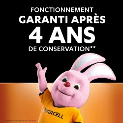 Duracell Piles pour appareils auditifs taille 312 (lot de 60) +50 % de longévité, installation facile, emballage 100 % recyclabl