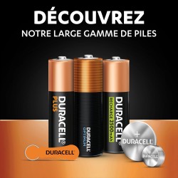 DURACELL 2450 Piles Boutons Lithium 3V (lot de 2) - Longue durée - Clés électroniques, dispositifs domestiques, balances et capt