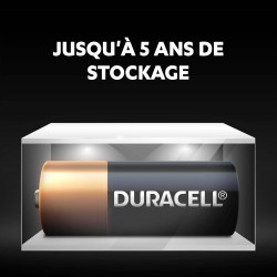 Duracell N Pile alcaline 1,5V, lot de 2 (E90 / LR1), pour lampes de poche, calculatrices et phares de vélo