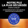 DURACELL 2025 Piles Boutons au lithium 3V (lot de 4) jusqu’à +70 % de longévité - Technologie Sécurité Enfant - Pour clés électr