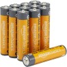 Amazon Basics Lot de 12 piles alcalines AAA haute performance, 1,5 V, durée de conservation de 10 ans