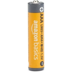 Amazon Basics Lot de 12 piles alcalines AAA haute performance, 1,5 V, durée de conservation de 10 ans