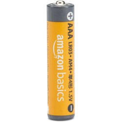 Amazon Basics Lot de 20 piles alcalines AAA haute performance, 1,5 V, durée de conservation de 10 ans