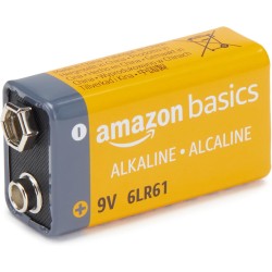 Amazon Basics Lot de 108 piles alcalines, format super économique, 48 AA + 36 AAA + 8 C + 8 D + 8 9 V