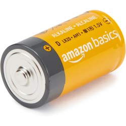 Amazon Basics Lot de 108 piles alcalines, format super économique, 48 AA + 36 AAA + 8 C + 8 D + 8 9 V