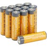 Amazon Basics Lot de 12 piles alcalines AA haute performance, 1,5 V, durée de conservation de 10 ans