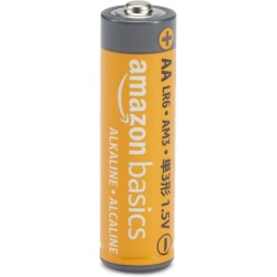 Amazon Basics Lot de 20 piles alcalines AA haute performance, 1,5 V, durée de conservation de 10 ans
