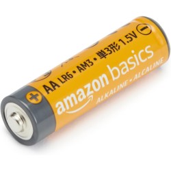 Amazon Basics Lot de 20 piles alcalines AA haute performance, 1,5 V, durée de conservation de 10 ans