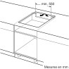 Bosch PUJ611BB5E, Série 4, Plaque induction, 3 feux, 60 cm, Noir, Sans cadre