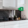 Cecotec Hotte Aspirante 60cm Wide Bolero Flux CM 602200 Inox B. Suction Power 220m3/h, 70W Motor, Low Consumption, Mechanical Co