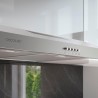 Cecotec Hotte Aspirante 60cm Wide Bolero Flux CM 602200 Inox B. Suction Power 220m3/h, 70W Motor, Low Consumption, Mechanical Co