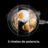 Cecotec Hotte Aspirante 60cm Wide Bolero Flux CM 602200 Inox B. Suction Power 220m3/h, 70W Motor, Low Consumption, Mechanical Co