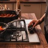 Cecotec Plaque à Bolero Squad G 3200F Inox. Plaque à gaz avec 3 feux, finition inox, grilles en fonte, puissance de 6250W, allum