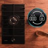 Cecotec plaque de gaz butane et naturel 1 feu bolero squad g 1200f glass noir. 3500 w, verre noir, grilles complètes en fonte, w