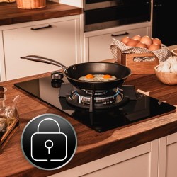Cecotec plaque de gaz butane et naturel 1 feu bolero squad g 1200s glass noir. 3500 w, verre noir, grilles individuelles en font