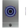 Cecotec Plaque de Gaz Butane et Naturel 1 Feu Bolero Squad G 1200S Inox. 3500 W, Acier Inox, Grilles Individuelles en Fonte, Brû