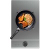 Cecotec Plaque de Gaz Butane et Naturel 1 Feu Bolero Squad G 1200S Inox. 3500 W, Acier Inox, Grilles Individuelles en Fonte, Brû