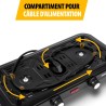 Tristar Plaque de cuisson électrique - Double feu - Pour logement étudiant, camping, kitchenette - 15,5 & 18,5 cm de diamètre - 
