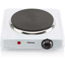 Tristar Mixte Adulte Réchaud électrique, Blanc, 1000W