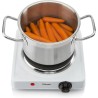 Tristar Mixte Adulte Réchaud électrique, Blanc, 1000W