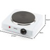 Tristar Mixte Adulte Réchaud électrique, Blanc, 1000W