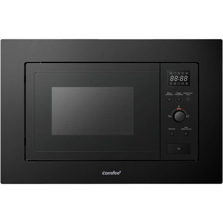 Comfee' CBMAG820BJL-BK Micro-ondes encastrable 20 litres avec gril, commandes numériques, 8 niveaux de puissance, dégel rapide e