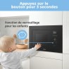 Comfee' CBMAG820BJL-BK Micro-ondes encastrable 20 litres avec gril, commandes numériques, 8 niveaux de puissance, dégel rapide e