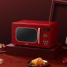Comfee CMSRO 20 di rd Micro-ondes rétro avec 8 menus automatiques, 5 niveaux de puissance de cuisson, bouton de cuisson express,