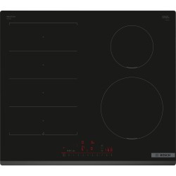 Bosch PIX631HC1E, Série 6, Plaque induction, 60 cm, 4 feux, Noir