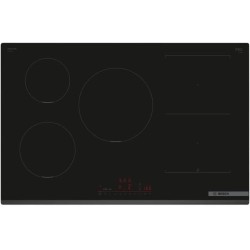 Bosch PVW831HC1E, Série 6, Plaque induction, 5 feux, 80 cm, Noir, Sans cadre