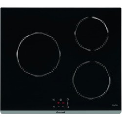 Brandt - BPI4361B - Plaque Induction - Table de Cuisson Encastrable - Noir - 3 Foyers - 5900W - Dimensions Encastrement : 56x49c