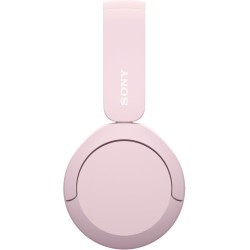 Sony wh-ch520 - casque bleutooth sans fil, multipoint, micro intégré - jusqu'à 50 heures d'autonomie et charge rapide - rose