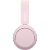 Sony wh-ch520 - casque bleutooth sans fil, multipoint, micro intégré - jusqu'à 50 heures d'autonomie et charge rapide - rose