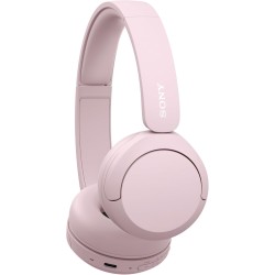 Sony wh-ch520 - casque bleutooth sans fil, multipoint, micro intégré - jusqu'à 50 heures d'autonomie et charge rapide - rose