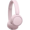 Sony wh-ch520 - casque bleutooth sans fil, multipoint, micro intégré - jusqu'à 50 heures d'autonomie et charge rapide - rose