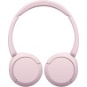 Sony wh-ch520 - casque bleutooth sans fil, multipoint, micro intégré - jusqu'à 50 heures d'autonomie et charge rapide - rose