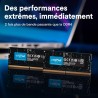 Crucial RAM 8Go DDR5 4800MHz CL40 Mémoire d’Ordinateur Portable CT8G48C40S5