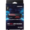 Samsung SSD Interne 990 PRO avec dissipateur, NVMe M.2 PCle 4.0, 1 To, Vitesse de lecture jusqu'à 7 450 Mo/s, Gestion Intelligen