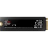 Samsung SSD Interne 990 PRO avec dissipateur, NVMe M.2 PCle 4.0, 4 To, Vitesse de lecture jusqu'à 7 450 Mo/s, Gestion Intelligen