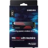 Samsung SSD Interne 990 PRO avec dissipateur, NVMe M.2 PCle 4.0, 4 To, Vitesse de lecture jusqu'à 7 450 Mo/s, Gestion Intelligen