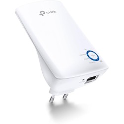 TP-Link Répéteur WiFi(TL-WA850RE), Amplificateur WiFi N300, WiFi Extender, WiFi Booster, 1 Port Ethernet, couvre jusqu'à 90㎡, Co