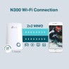 TP-Link Répéteur WiFi(TL-WA850RE), Amplificateur WiFi N300, WiFi Extender, WiFi Booster, 1 Port Ethernet, couvre jusqu'à 90㎡, Co
