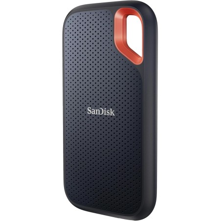 SanDisk Extreme Disque SSD Externe 2 To (Portable NVMe SSD, jusqu'à 1050 Mo/s en lecture, 1000 Mo/s en écriture, USB-C, Résistan